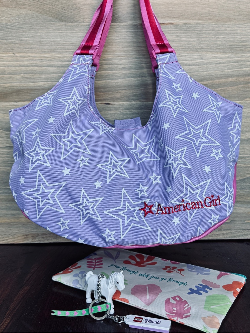 American Girl Tote, Lego Horse, Accessory Bag